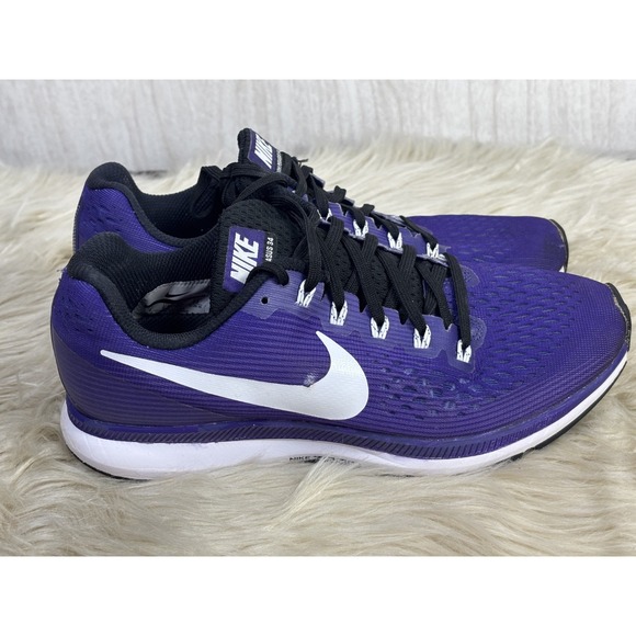 Nike Shoes - Nike Air Zoom Pegasus 34 Purple Running Shoes Womens Size 8 Athletic Trainer